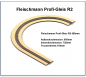 Preview: H0 Fleischmann Profi-Gleise R2 1-gleisig 420mm - 6mm Lasercut -